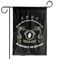 Jungle Operation Training Center Jungle Expert Garden Flags
