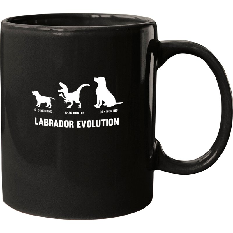 Labrador Retriever Evolution Design For A Labrador Owner Mugs — Tasses et gobelets