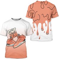 Sauce Got Em Shoes Smile Unisex Sneaker Shirt Match Crimson Bliss 5s Tee