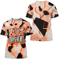3d Printed T-shirt Matching Jordan 5 Dj Khaled Crimson Bliss