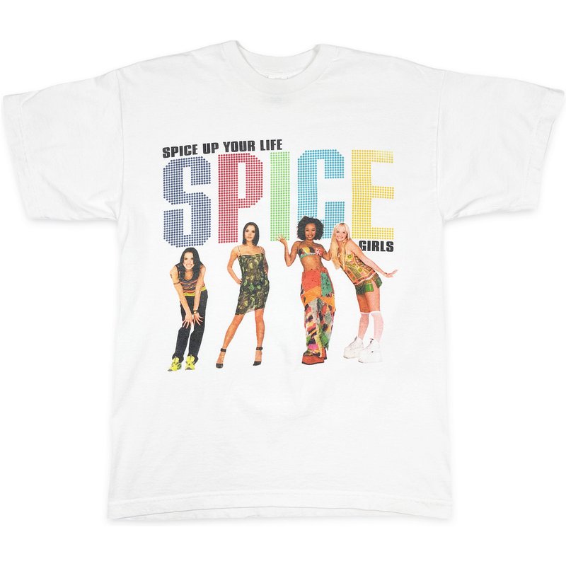 Vintage Spice Girls Shirt 90s Spice Up Your Life Spiceworld — T-shirts pour hommes