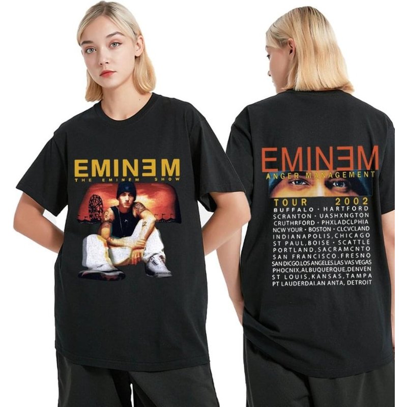 Eminem Anger Management Tour 2002 T-shirt — T-shirts pour hommes