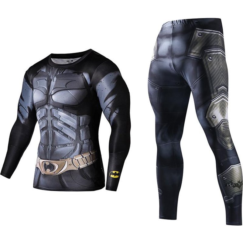 Men's Sportswear Suits Gym Tights Sports Set Running — Legging femme