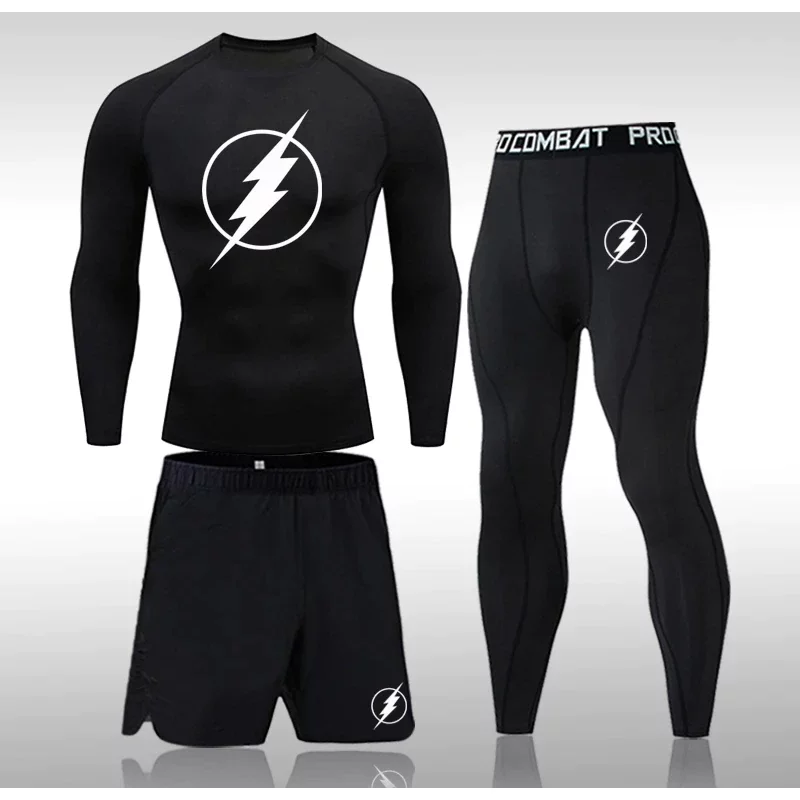 Lightning Sportswear Set Workout Gym Wear Fitness — Legging femme