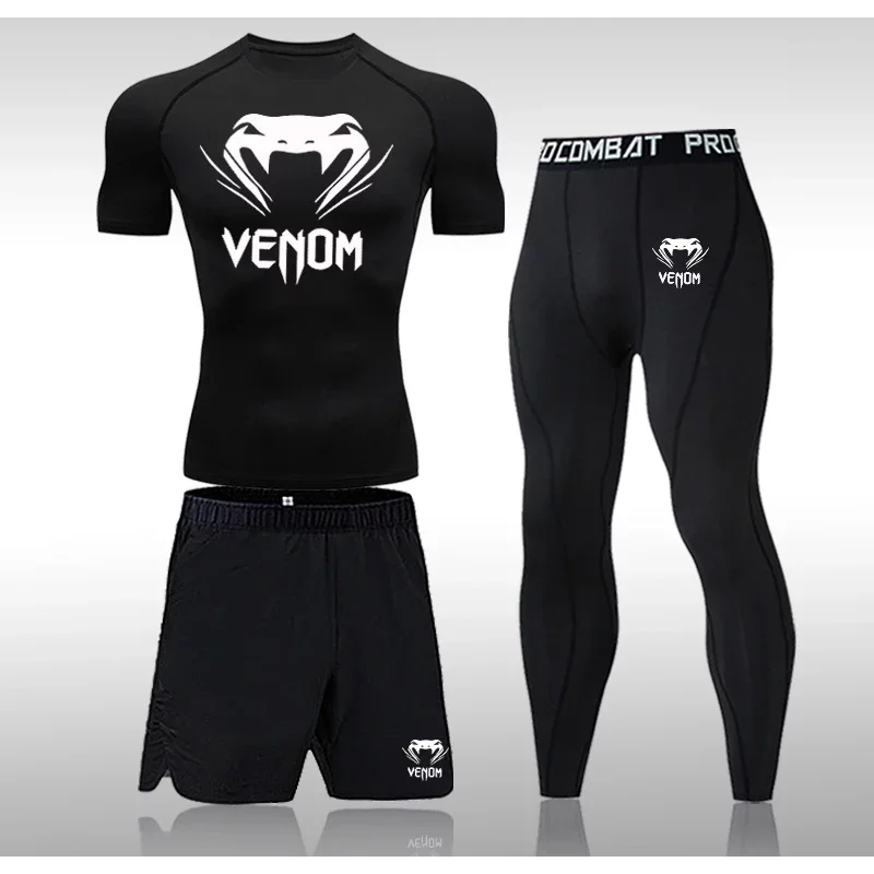Venom Sportswear Set Workout Gym Wear Fitness — Legging femme