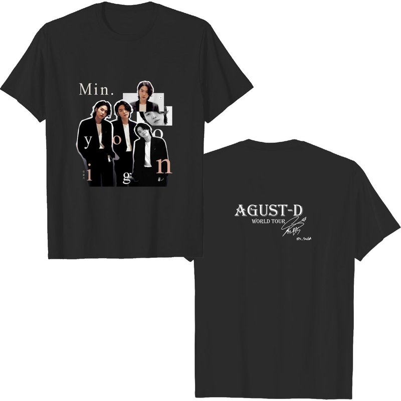 Suga Agustd Tour Shirt, Agust D — T-shirts pour hommes