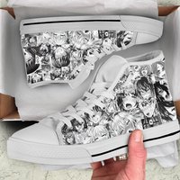 Henti Anime Cosplay Gamer Men's High-top Sneakers — Chaussures décontractées pour hommes