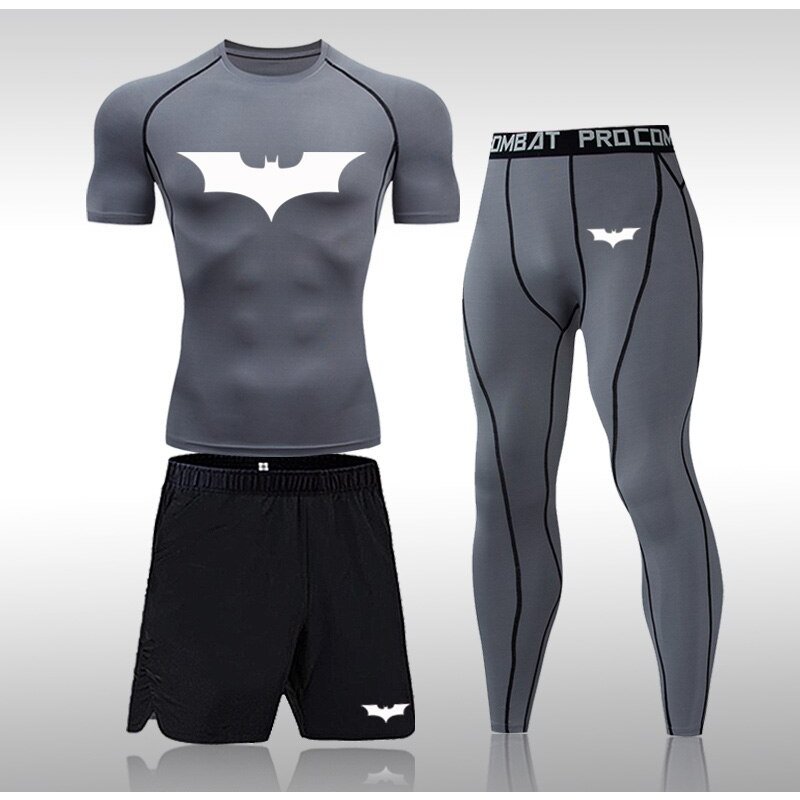 Sportswear Suits Gym Tights Training Men's Sportswear Suits Gym Tights Sets — Legging femme