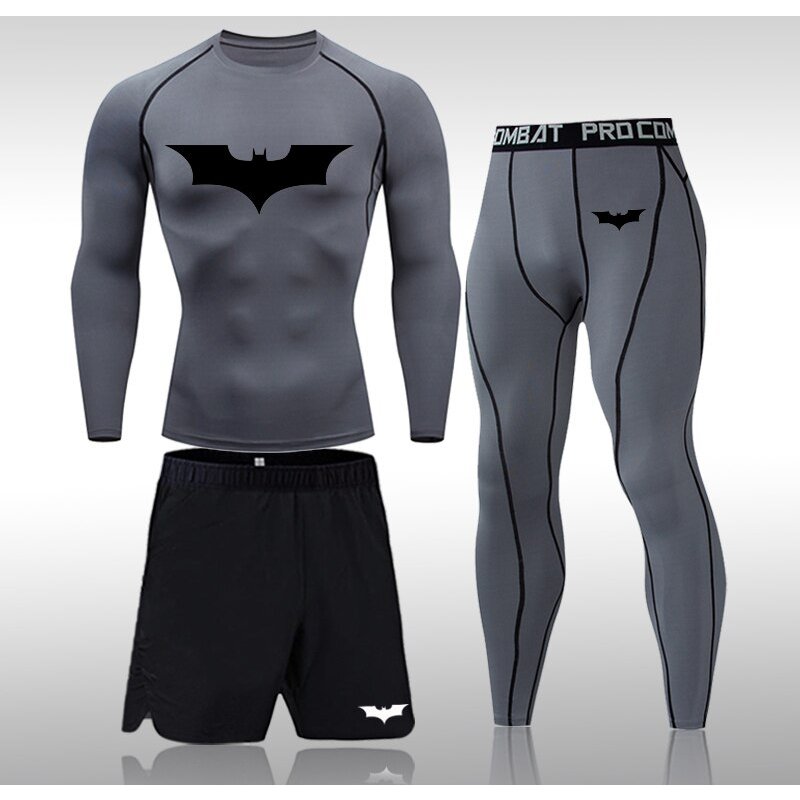 Sportswear Suits Gym Tights Training Men's Sportswear Suits Gym Tights Sets — Legging femme