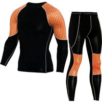 Men Sportswear Seamless Yoga Set, Sport Gym Suit, Running Clothes Workout Fitness