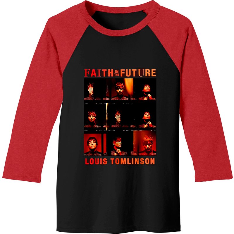 Faith In The Future Louis Tour 2023 Baseball Tees, Louis Tomlinson World Tour 2023 Baseball Tees