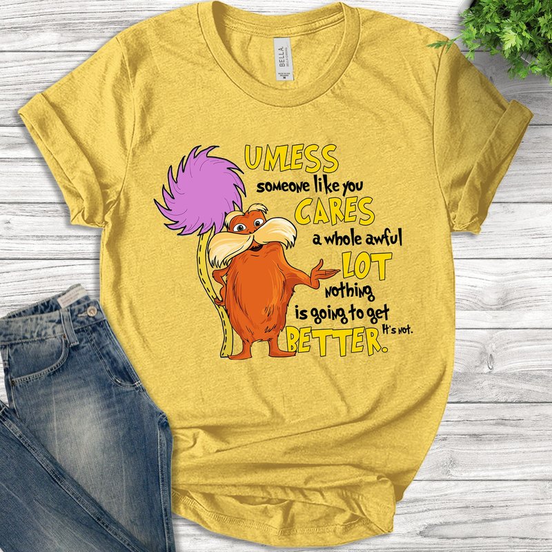 The Lorax Shirt, Reading Day Shirt, Student Shirt, Teacher Shirt — T-shirts pour hommes
