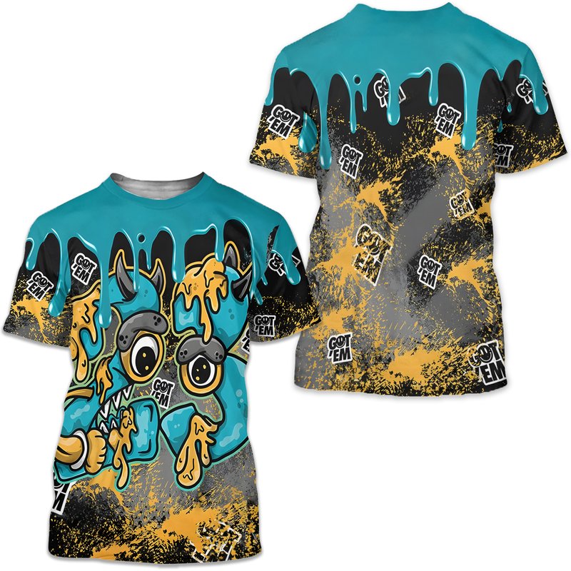 Number 23 Dripping Unisex Sneaker Shirt — T-shirts pour hommes