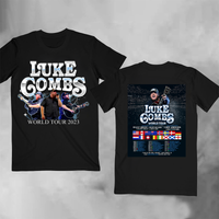 Lukee Comb 2023 World Tour Shirt, Lukee Comb Shirt — Mens T Shirts