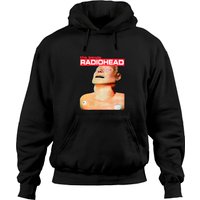 Radiohead The Bends Logo Basic Hoodies Rock Band Unisex Black Hoodies