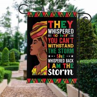 Black History Month Garden Flag