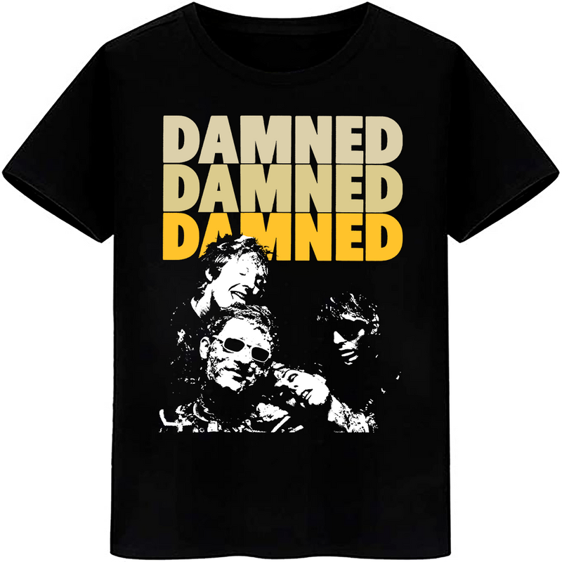 The Damned Unisex T Shirt, The Damned Band Shirt — T-shirts pour hommes