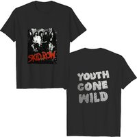 Skid Row T-shirt, Vintage Skid Row Metal Rock Concert Tour 1989 Shirt