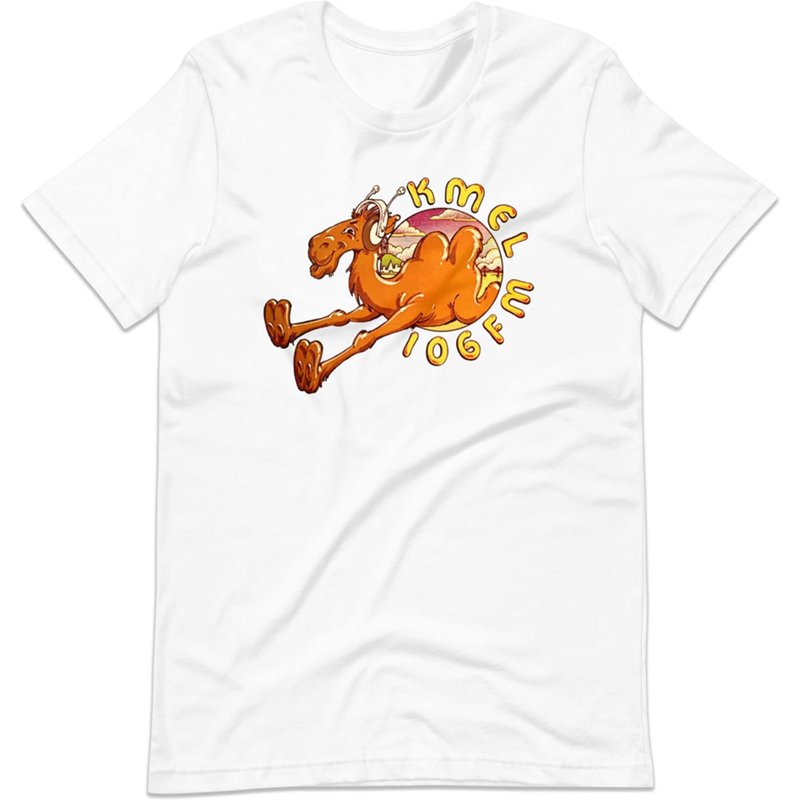 Kmel 106 Fm Radio T-shirt, Bay Area Radio, Vintage Style — T-shirts pour hommes