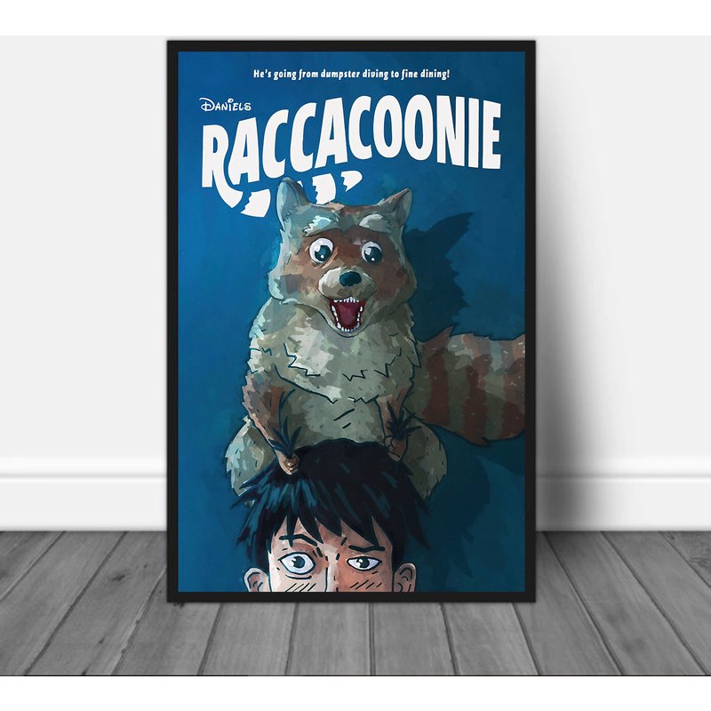 Raccacoonie Everything Everywhere All At Once Poster — Posters & Prints