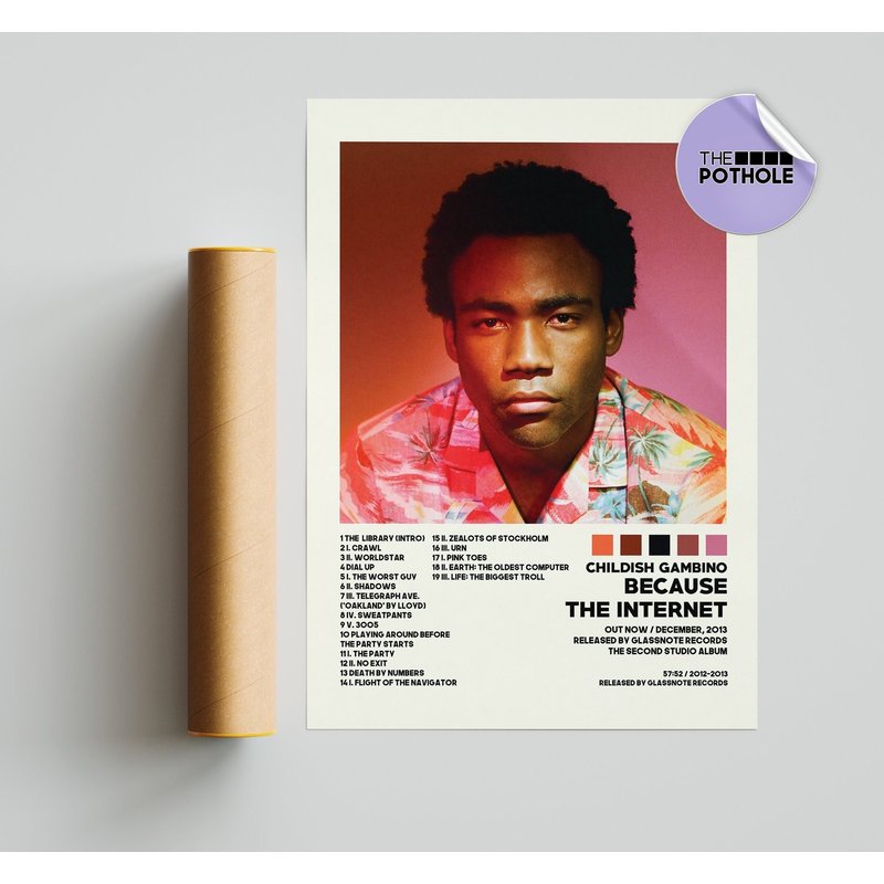 Childish Gambino Posters / Because The Internet Poster