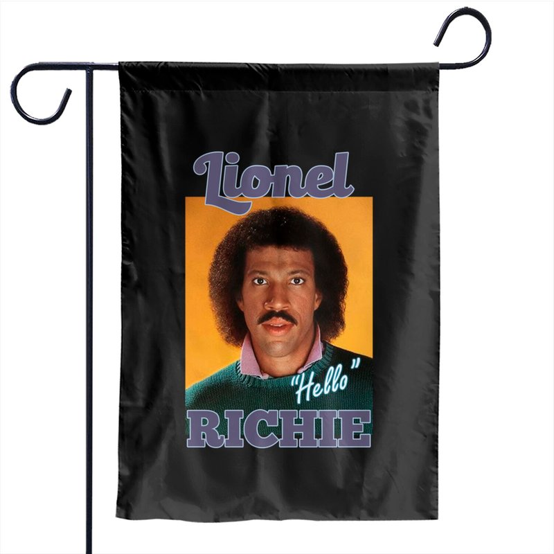 Lionel Richie Hello Garden Flags — Decorative Flags