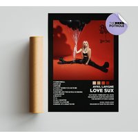 Avril Lavigne Posters / Love Sux Poster — Posters & Prints