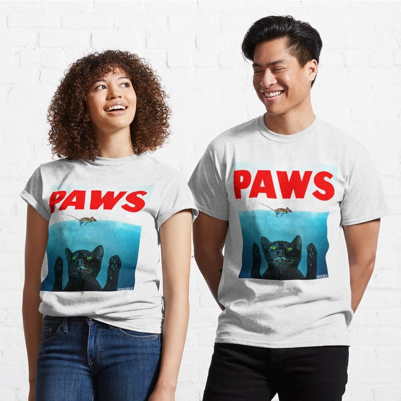 Paws T-shirt, Paws T-shirt — T-shirts pour hommes
