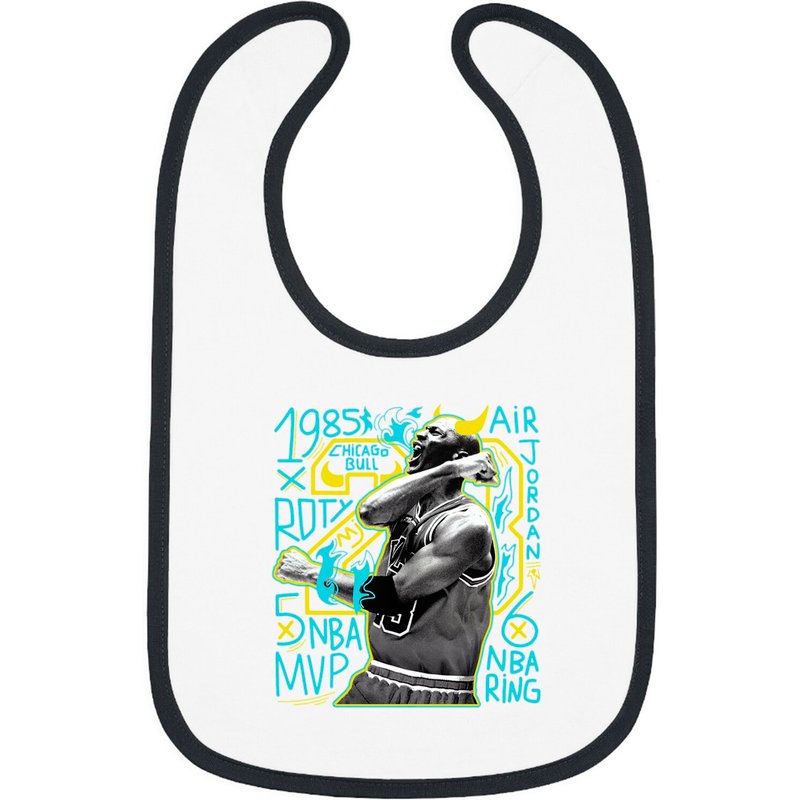 Jordan 5 Aqua Unisex Bibs, Kid, Toddles — Bavoirs