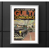Eminem & Dr. Dre - Guilty Conscience Poster — Posters & Prints