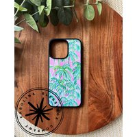 Iphone Case Preppy Charleston South Carolina Lilly Flower Tropical
