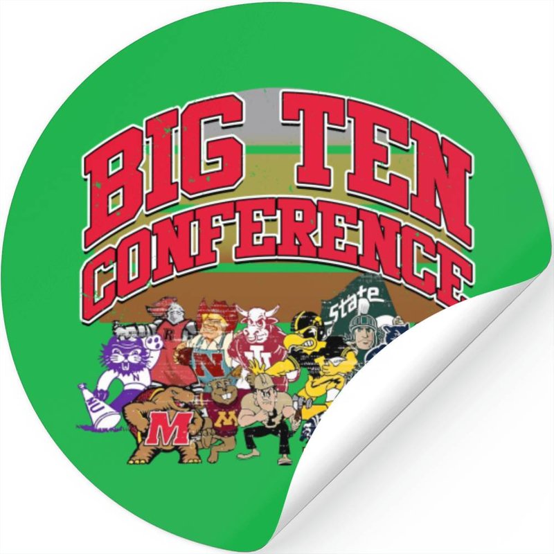 Big Ten Conference Stickers | Big Ten Conference Stickers — Stickers & Decals