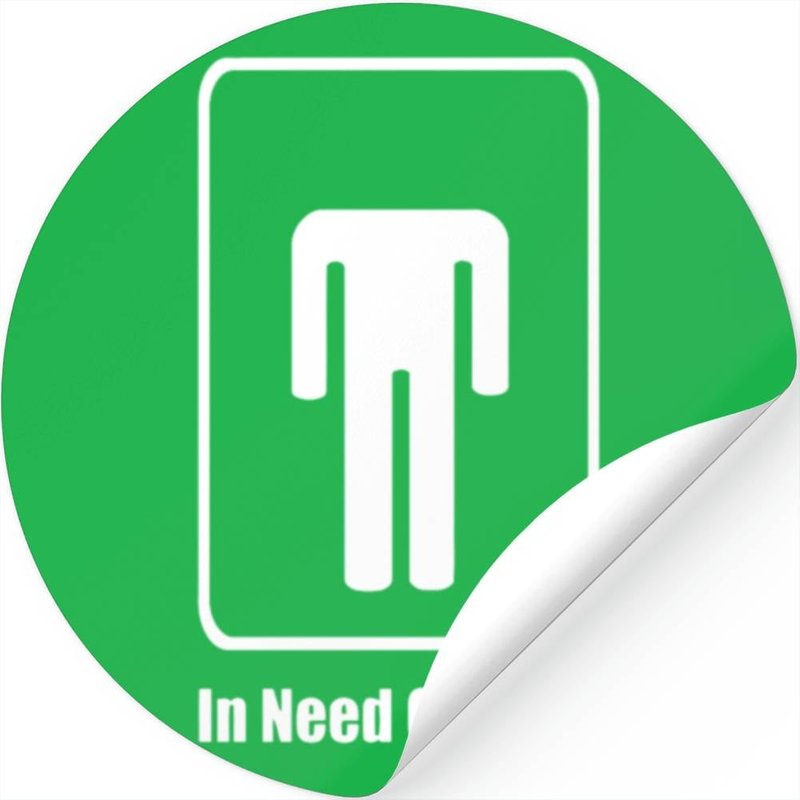 In Need Of Head Funny Stickers Stickers — Stickers & Decals