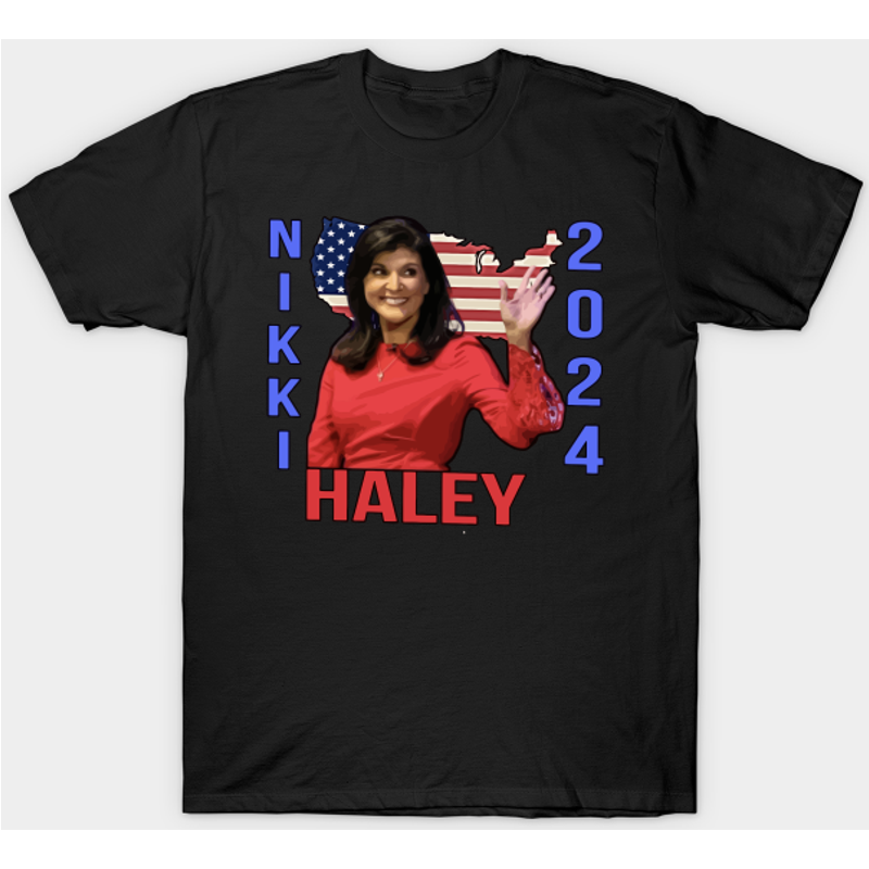 Nikki Haley 24 Presidential T-shirt — T-shirts pour hommes