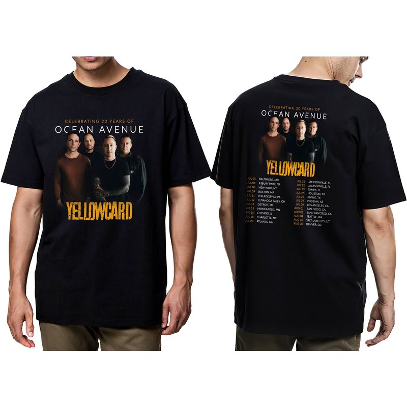Celebrating 20 Years Of Ocean Avenue Tour 2023 Shirt — T-shirts pour hommes
