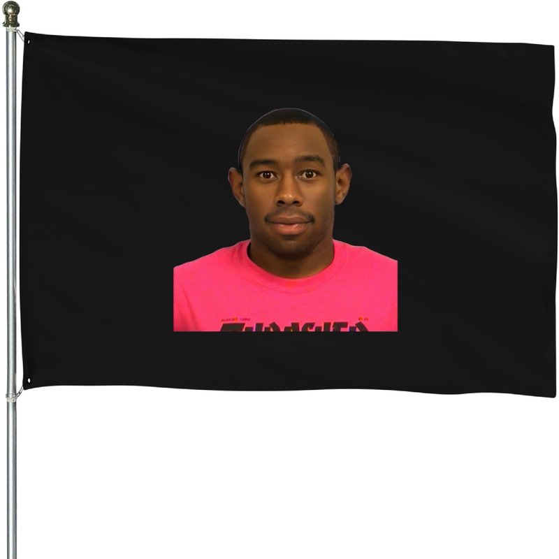 Tyler The Creator Mugshot Rap Hip Hop House Flags — Decorative Flags