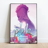 P!nk Poster Summer Carnival 2023 Posters — Posters & Prints
