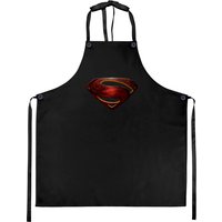 Superman Logo Unisex Aprons | Man Of Steel Aprons — Kitchen Aprons