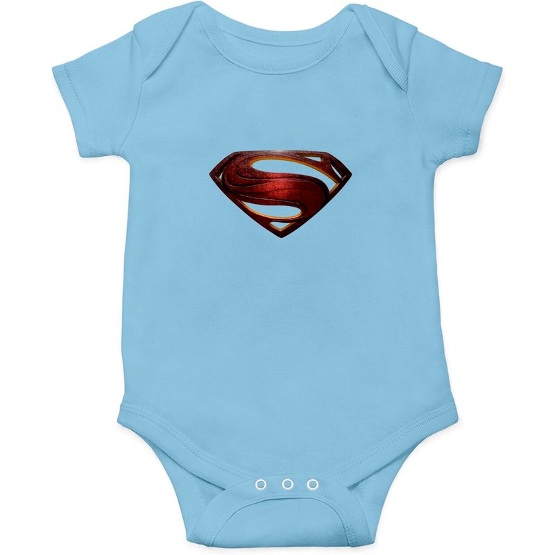 Superman Logo Unisex Onesies | Man Of Steel Onesies — Bodys bébé