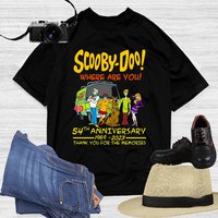 Scooby Doo Where Are You 54th Anniversary 1969-2023 T-shirt
