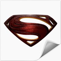 Superman Logo Unisex Stickers | Man Of Steel Stickers — Autocollants et stickers