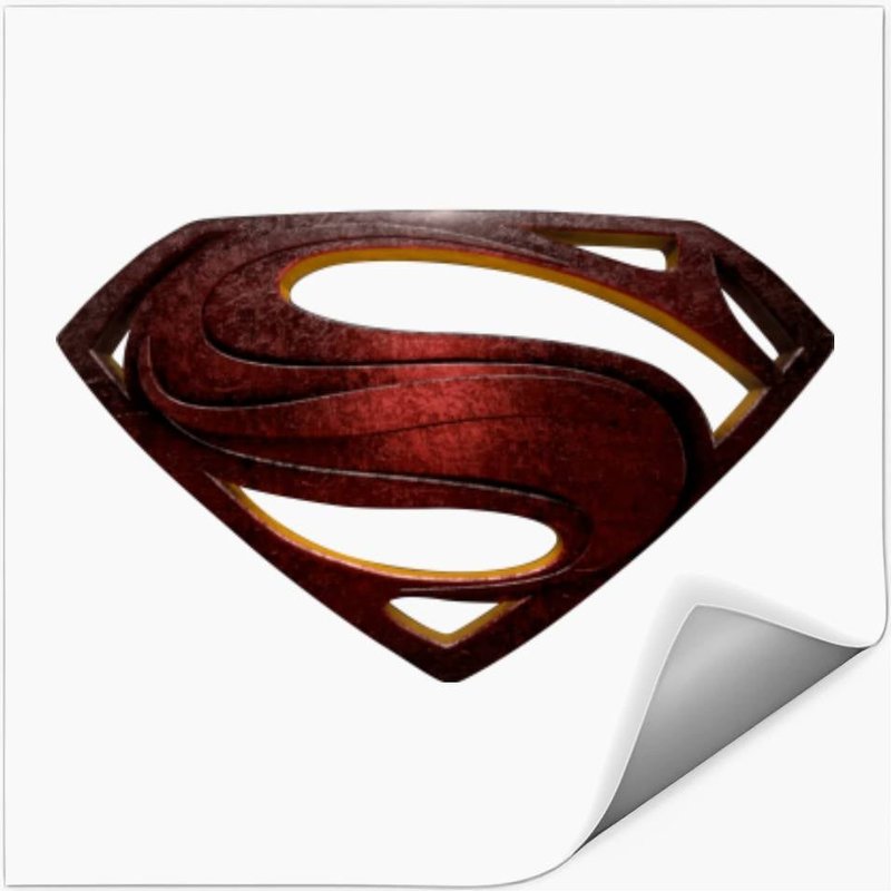 Superman Logo Unisex Stickers | Man Of Steel Stickers — Stickers & Decals