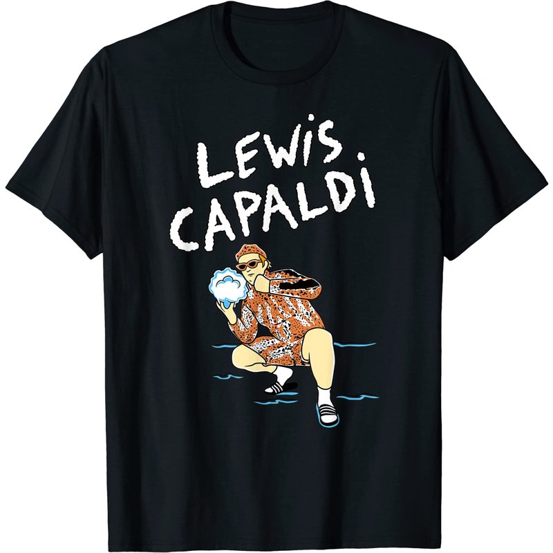 Lewis Capaldi – Snow Leopard T-shirt — T-shirts pour hommes