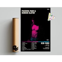 Kid Cudi Poster | Passion, Pain & Demon Slayin' Poster