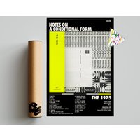 The 1975 Poster | Notes On A Conditional Form Poster — Affiches et impressions