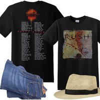 2002 Rush Vapor Trails Vintage T-shirt