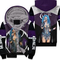 Cher Legend Signer Signed Fleece Hoodie