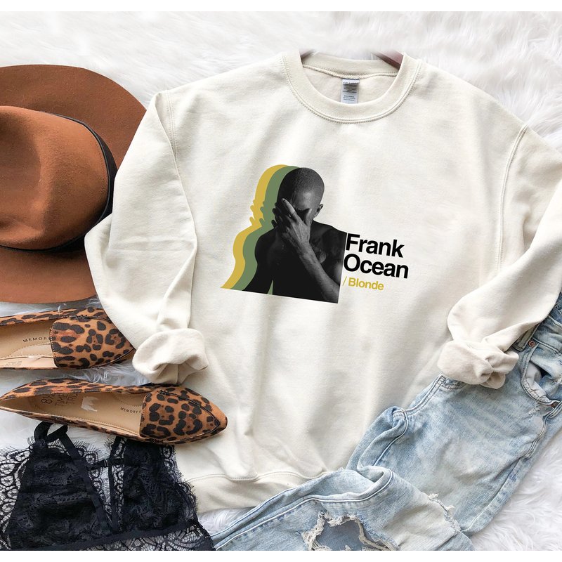 Frank Ocean Shirt, Frank Ocean Blond Album Sweatshirt