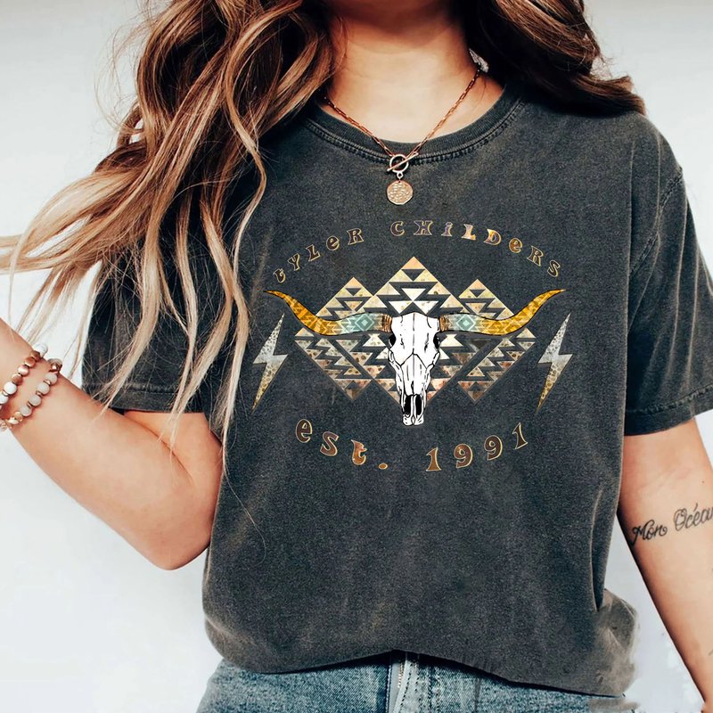 Tyler Childers Est 1991 T Shirt — T-shirts pour hommes