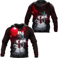 It Harley Quinn 3d Unisex Fleece Hoodie